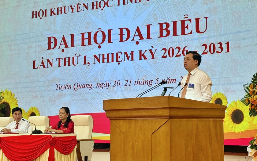 Đại hội Khuyến học tỉnh Tuy&ecirc;n Quang lần thứ I: Đo&agrave;n kết, đổi mới, bứt ph&aacute; bằng chuyển đổi số - Ảnh 6.