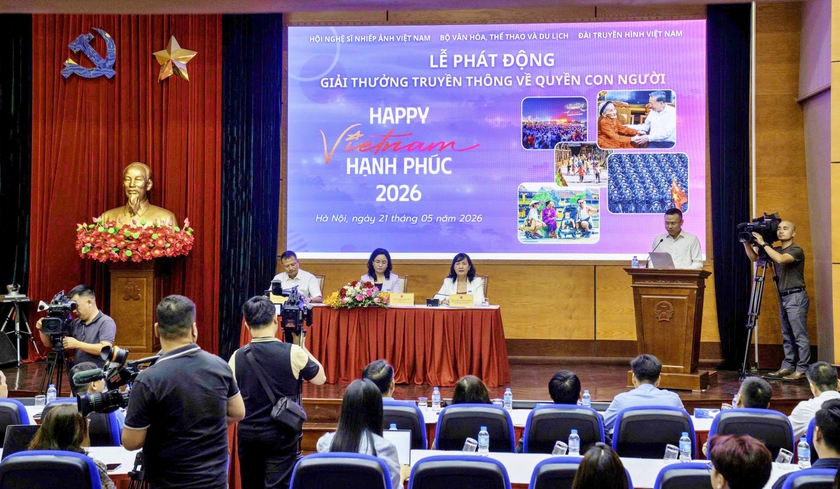 Phát động giải thưởng “Việt Nam hạnh phúc - Happy Vietnam năm 2026” - Ảnh 1.