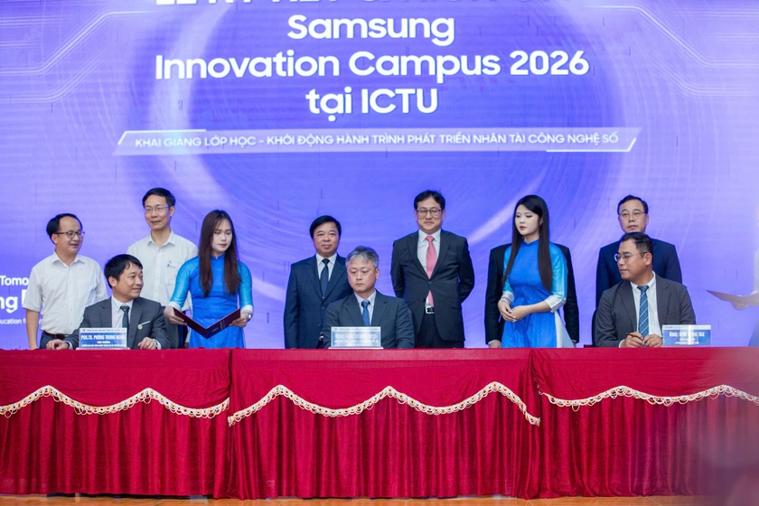 Th&aacute;i Nguy&ecirc;n: Trường Đại học C&ocirc;ng nghệ Th&ocirc;ng tin v&agrave; Truyền th&ocirc;ng (ICTU) phối hợp Samsung đ&agrave;o tạo nh&acirc;n lực c&ocirc;ng nghệ cao - Ảnh 3.