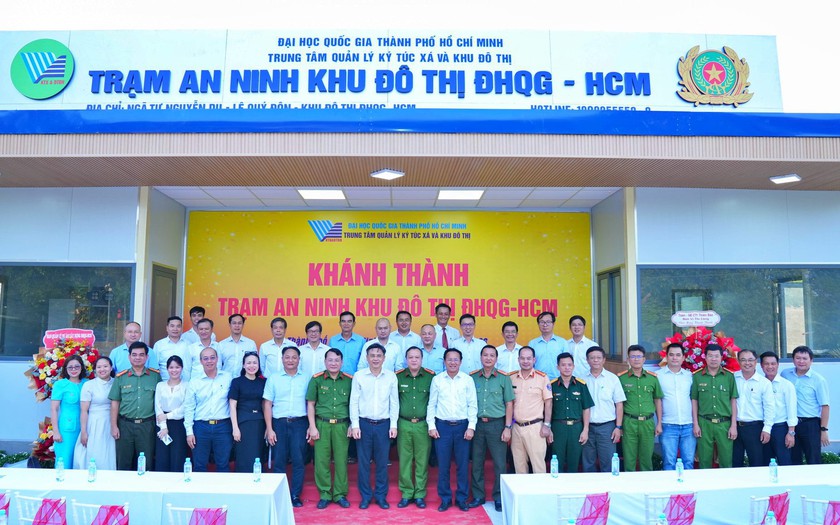 &ldquo;L&aacute; chắn&rdquo; an ninh khu đ&ocirc; thị Đại học Quốc gia Th&agrave;nh phố Hồ Ch&iacute; Minh - Ảnh 4.