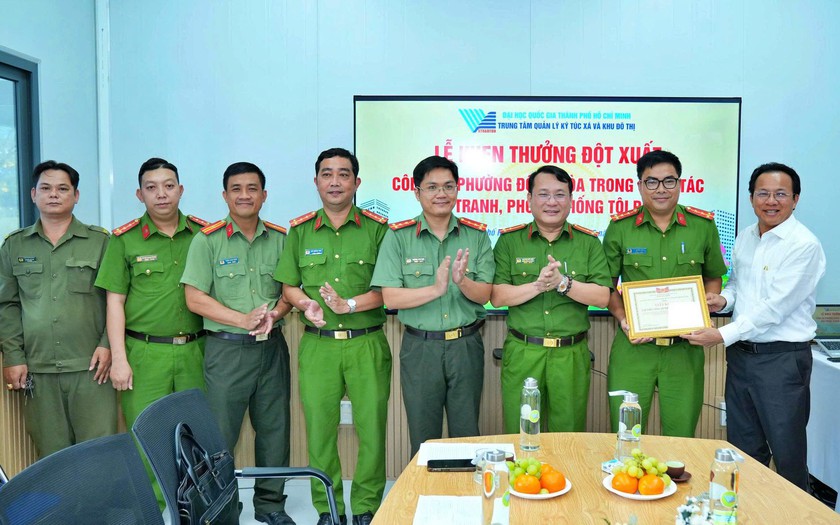 &ldquo;L&aacute; chắn&rdquo; an ninh khu đ&ocirc; thị Đại học Quốc gia Th&agrave;nh phố Hồ Ch&iacute; Minh - Ảnh 3.