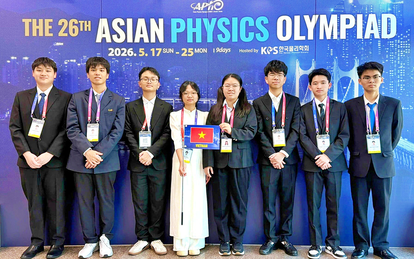 Việt Nam lọt top 8 Olympic Vật l&iacute; ch&acirc;u &Aacute; lần thứ 26 - Ảnh 1.