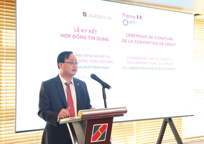 Agribank k&yacute; kết Hợp đồng t&iacute;n dụng Hạn mức t&agrave;i ch&iacute;nh kh&iacute; hậu với Cơ quan Ph&aacute;t triển Ph&aacute;p- Ảnh 2.