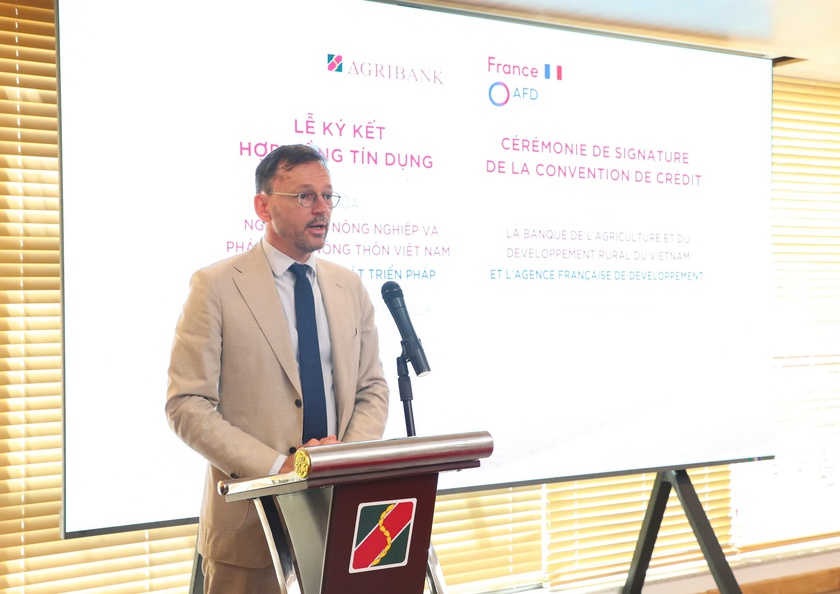 Agribank k&yacute; kết Hợp đồng t&iacute;n dụng Hạn mức t&agrave;i ch&iacute;nh kh&iacute; hậu với Cơ quan Ph&aacute;t triển Ph&aacute;p- Ảnh 3.