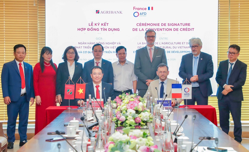 Agribank k&yacute; kết Hợp đồng t&iacute;n dụng Hạn mức t&agrave;i ch&iacute;nh kh&iacute; hậu với Cơ quan Ph&aacute;t triển Ph&aacute;p- Ảnh 4.