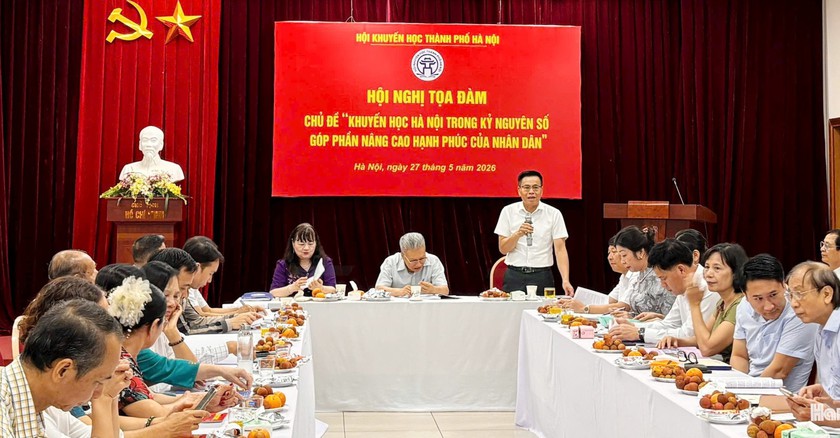 Khuyến học H&agrave; Nội trong kỷ nguy&ecirc;n số g&oacute;p phần n&acirc;ng cao hạnh ph&uacute;c của nh&acirc;n d&acirc;n - Ảnh 1.