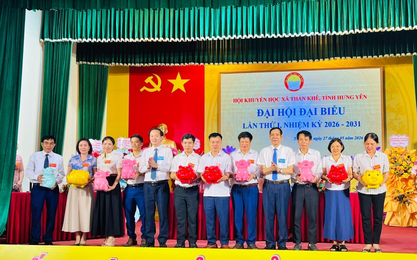 Hội Khuyến học xã Thần Khê (Hưng Yên) phát động phong trào “Nuôi heo khuyến học” gắn với giáo dục kỹ năng - Ảnh 4.