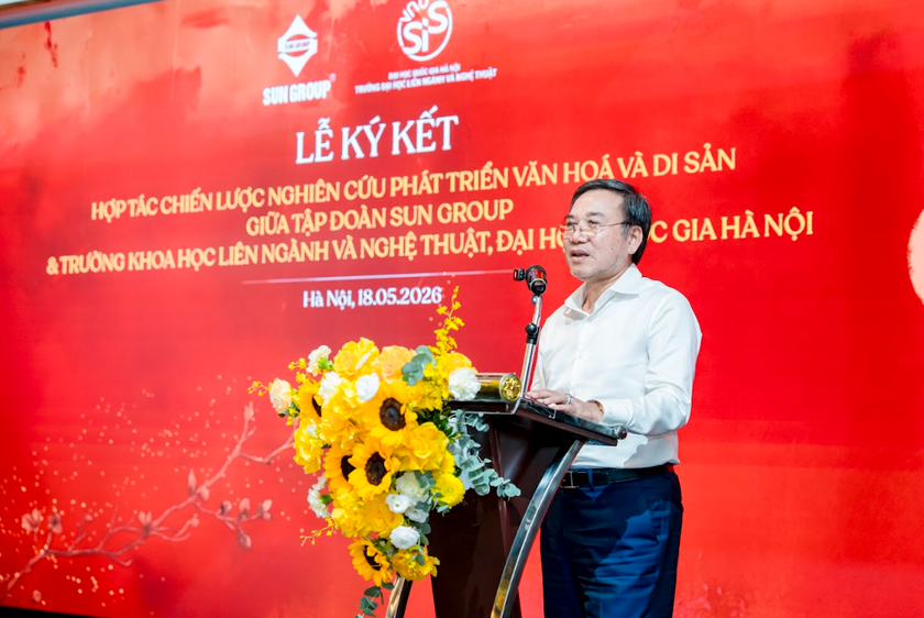 Đại học Quốc gia H&agrave; Nội đồng h&agrave;nh c&ugrave;ng Tập đo&agrave;n Sun Group trong nghi&ecirc;n cứu ph&aacute;t triển văn h&oacute;a v&agrave; di sản Việt Nam- Ảnh 3.