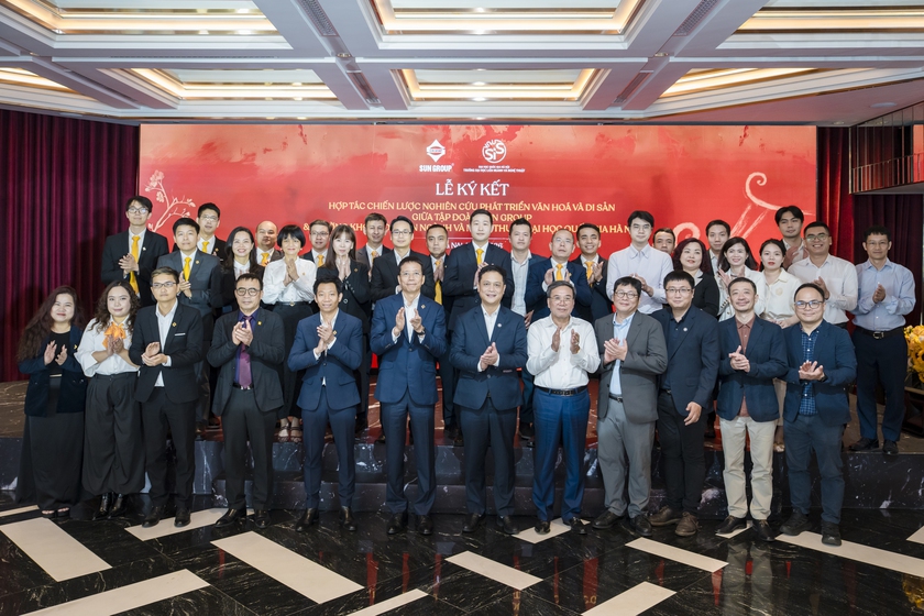 Đại học Quốc gia H&agrave; Nội đồng h&agrave;nh c&ugrave;ng Tập đo&agrave;n Sun Group trong nghi&ecirc;n cứu ph&aacute;t triển văn h&oacute;a v&agrave; di sản Việt Nam- Ảnh 5.