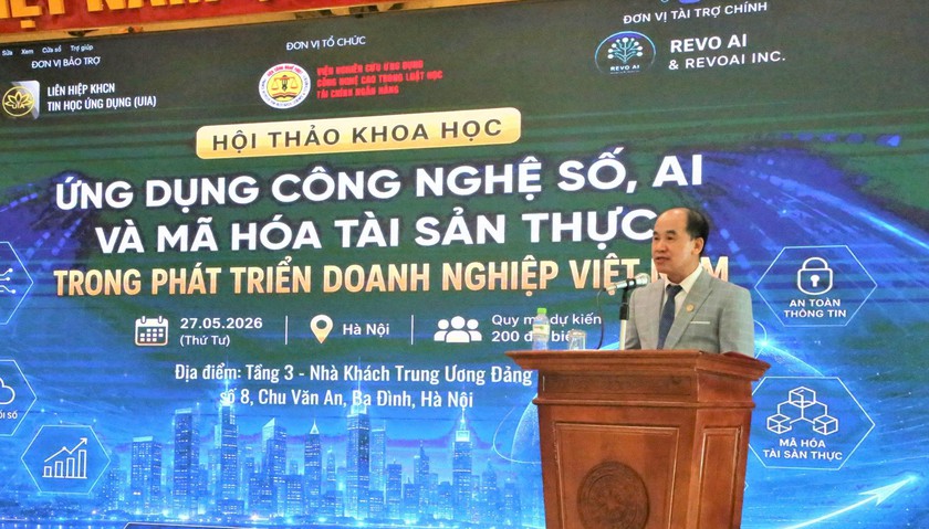 Hội thảo về ứng dụng chuyển đổi số và trí tuệ nhân tạo AI trong phát triển doanh nghiệp Việt Nam - Ảnh 3.
