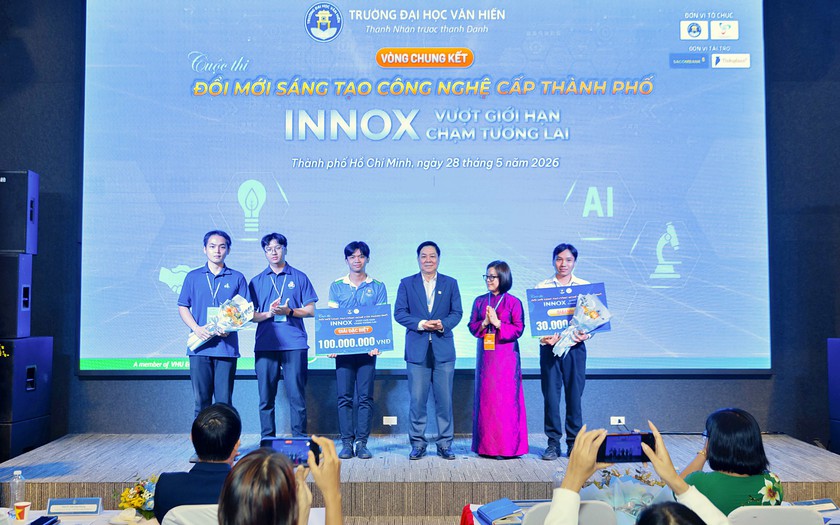 Trao giải Cuộc thi Đổi mới sáng tạo khoa học công nghệ Thành phố Hồ Chí Minh 2026 - Ảnh 4.