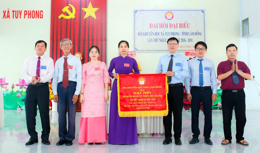 Hội Khuyến học xã Tuy Phong (Lâm Đồng) đẩy mạnh khuyến học, khuyến tài trong giai đoạn mới - Ảnh 1.