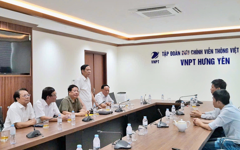 Hội khuyến học Hưng Yên và VNPT Hưng Yên phối hợp xây dựng nền tảng khuyến học số - Ảnh 1.