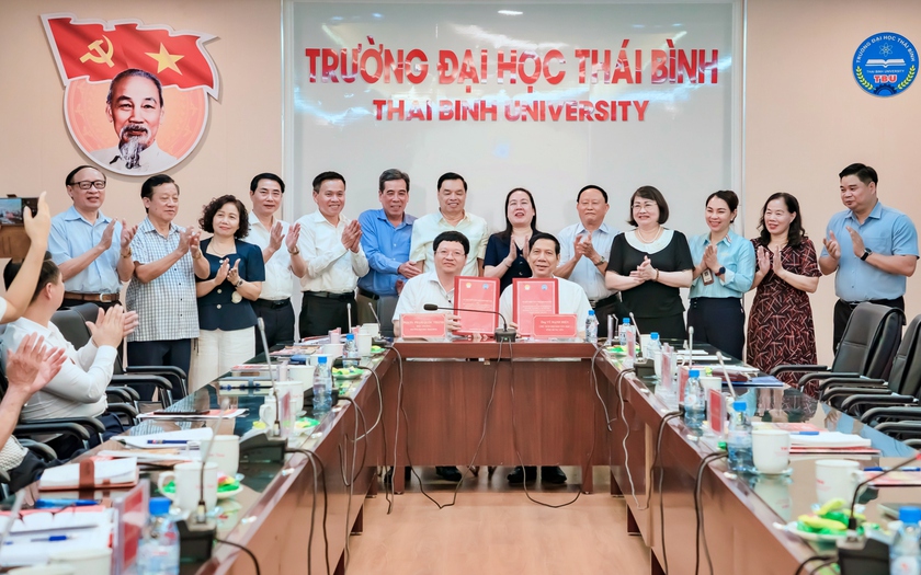 Hội Khuyến học các tỉnh, thành phố Cụm II giao ban tại Trường Đại học Thái Bình