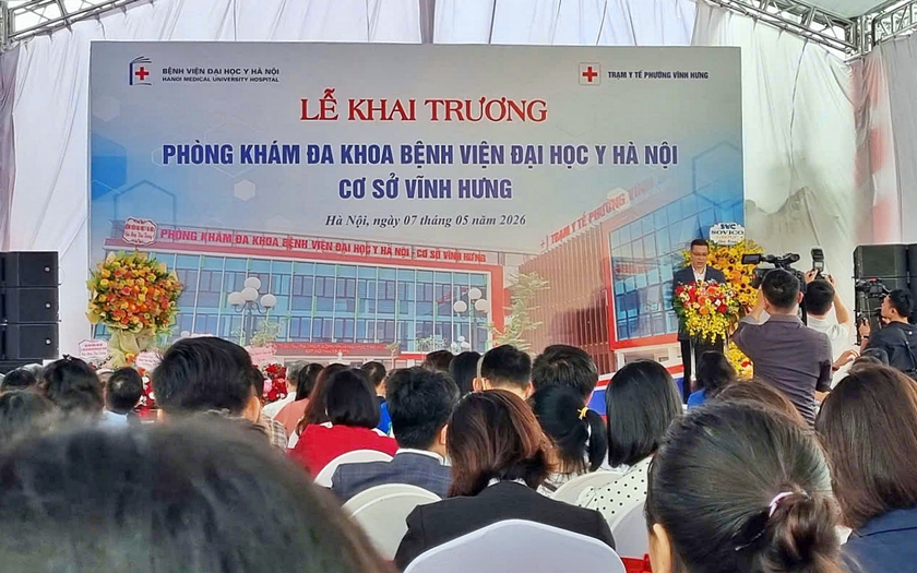 Bệnh viện Đại học Y H&agrave; Nội khai trương Ph&ograve;ng kh&aacute;m Đa khoa cơ sở Vĩnh Hưng - Ảnh 2.