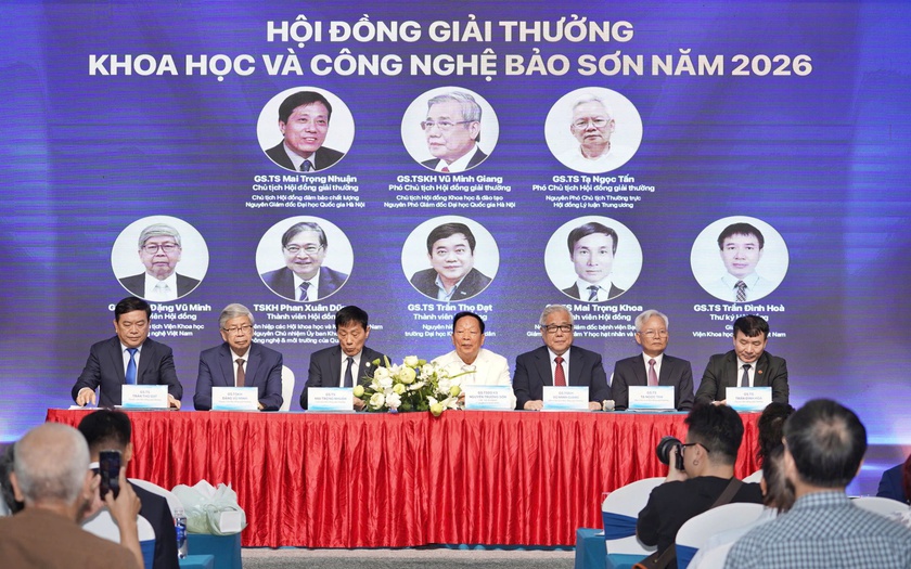 Giải thưởng khoa học v&agrave; c&ocirc;ng nghệ Bảo Sơn 2026 - Ảnh 4.