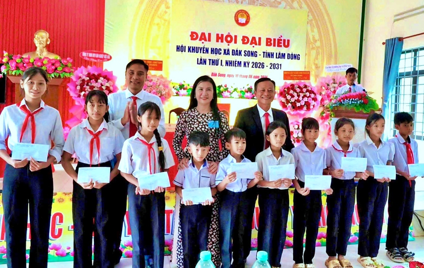X&atilde; Đắk Song (L&acirc;m Đồng) tổ chức Đại hội đại biểu Hội Khuyến học x&atilde; Đắk Song (L&acirc;m Đồng) lần thứ I - Ảnh 2.