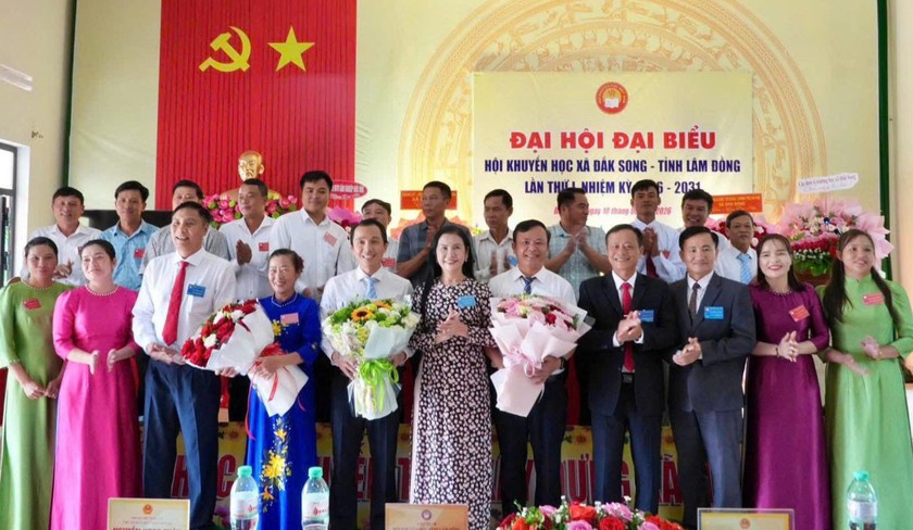 X&atilde; Đắk Song (L&acirc;m Đồng) tổ chức Đại hội đại biểu Hội Khuyến học x&atilde; Đắk Song (L&acirc;m Đồng) lần thứ I - Ảnh 3.