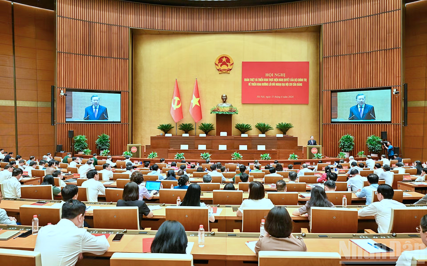 Ph&aacute;t biểu của Tổng B&iacute; thư, Chủ tịch nước T&ocirc; L&acirc;m về c&ocirc;ng t&aacute;c đối ngoại, ngoại giao trong giai đoạn mới - Ảnh 1.