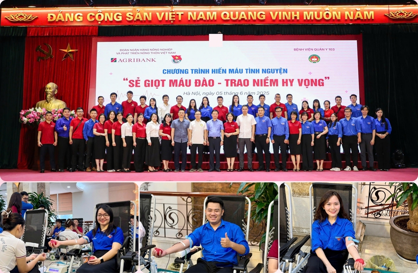 Agribank lan tỏa “giọt hồng nhân ái”, hành động trách nhiệm vì cộng đồng - Ảnh 2.