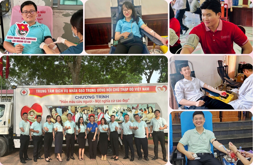 Agribank lan tỏa “giọt hồng nhân ái”, hành động trách nhiệm vì cộng đồng - Ảnh 4.