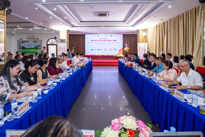 Hội thảo m&atilde; h&oacute;a t&agrave;i sản thực - Hướng đi gi&uacute;p doanh nghiệp mở rộng nguồn vốn trong kỷ nguy&ecirc;n số - Ảnh 1.