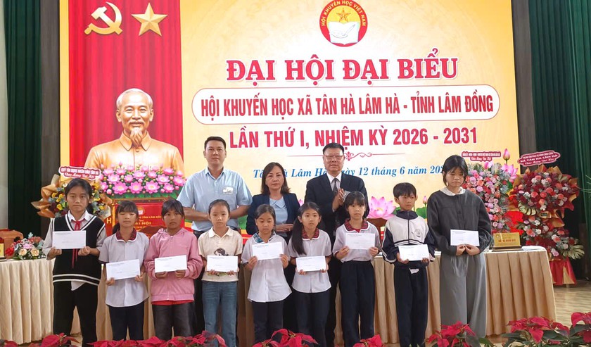 54 x&atilde;, phường của tỉnh L&acirc;m Đồng ho&agrave;n th&agrave;nh đại hội khuyến học nhiệm kỳ 2026-2031 - Ảnh 3.