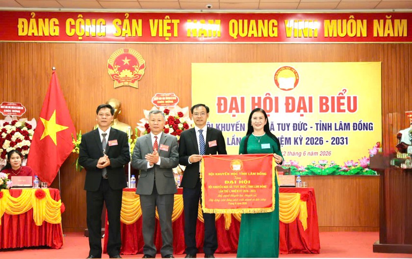 54 x&atilde;, phường của tỉnh L&acirc;m Đồng ho&agrave;n th&agrave;nh đại hội khuyến học nhiệm kỳ 2026-2031 - Ảnh 1.