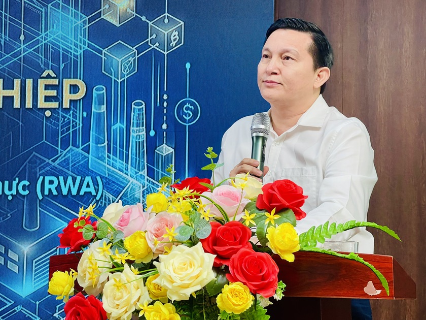 Hội thảo m&atilde; h&oacute;a t&agrave;i sản thực - Hướng đi gi&uacute;p doanh nghiệp mở rộng nguồn vốn trong kỷ nguy&ecirc;n số - Ảnh 3.