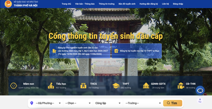 3 c&aacute;ch tra cứu điểm thi lớp 10 của H&agrave; Nội năm 2026 - Ảnh 1.