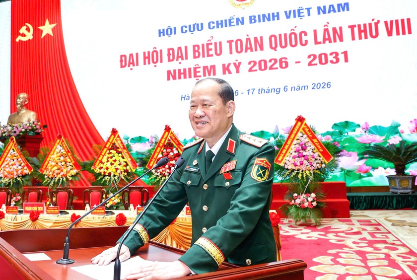 Khai mạc Phi&ecirc;n thứ nhất Đại hội đại biểu to&agrave;n quốc Hội Cựu chiến binh Việt Nam lần thứ VIII - Ảnh 1.