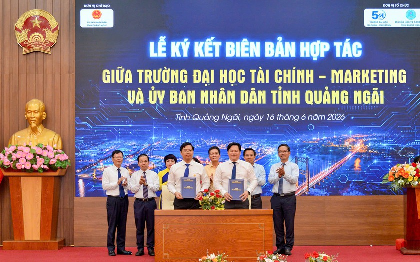 Trường Đại học T&agrave;i ch&iacute;nh - Marketing đồng h&agrave;nh c&ugrave;ng Quảng Ng&atilde;i ph&aacute;t triển nguồn nh&acirc;n lực v&agrave; đổi mới s&aacute;ng tạo - Ảnh 4.