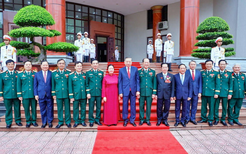 Khai mạc Đại hội đại biểu toàn quốc Hội Cựu chiến binh Việt Nam lần thứ VIII - Ảnh 1.
