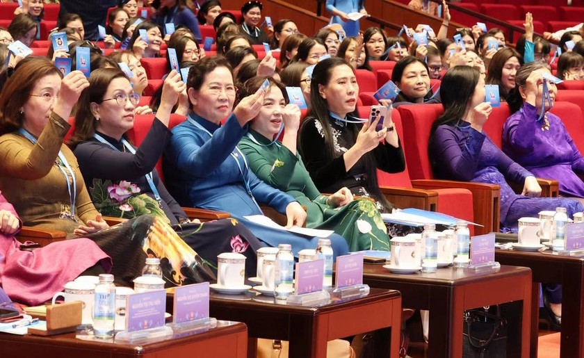 Phiên làm việc thứ nhất Đại hội Phụ nữ toàn quốc lần thứ XIV, nhiệm kỳ 2026-2031 - Ảnh 1.