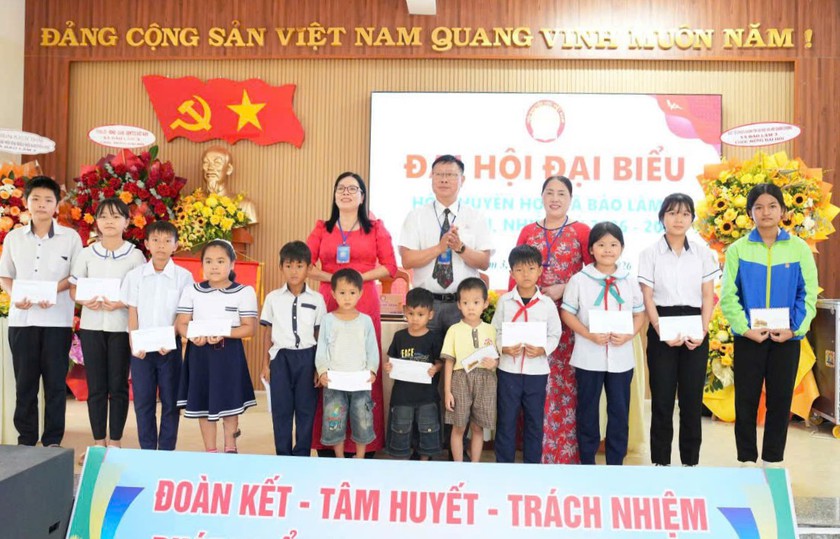 Hội Khuyến học x&atilde; Bảo L&acirc;m 3 (L&acirc;m Đồng) đẩy mạnh khuyến học, khuyến t&agrave;i, x&acirc;y dựng x&atilde; hội học tập - Ảnh 2.