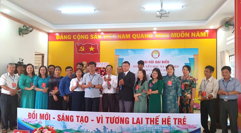 Đại hội khuyến học x&atilde; Gia Hiệp (L&acirc;m Đồng) lần thứ I: Đẩy mạnh khuyến học, khuyến t&agrave;i gắn liền với chuyển đổi số - Ảnh 3.