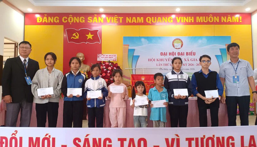 Đại hội khuyến học x&atilde; Gia Hiệp (L&acirc;m Đồng) lần thứ I: Đẩy mạnh khuyến học, khuyến t&agrave;i gắn liền với chuyển đổi số - Ảnh 2.