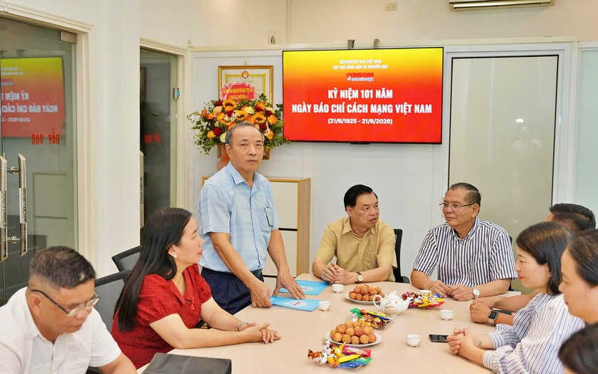 Trung ương Hội Khuyến học Việt Nam ch&uacute;c mừng Tạp ch&iacute; C&ocirc;ng d&acirc;n v&agrave; Khuyến học nh&acirc;n Ng&agrave;y B&aacute;o ch&iacute; C&aacute;ch mạng Việt Nam - Ảnh 5.