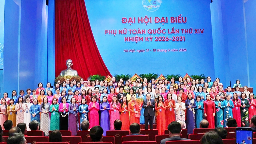 Bà Lê Thị Thủy tái đắc cử Chủ tịch Hội Liên hiệp Phụ nữ Việt Nam - Ảnh 2.
