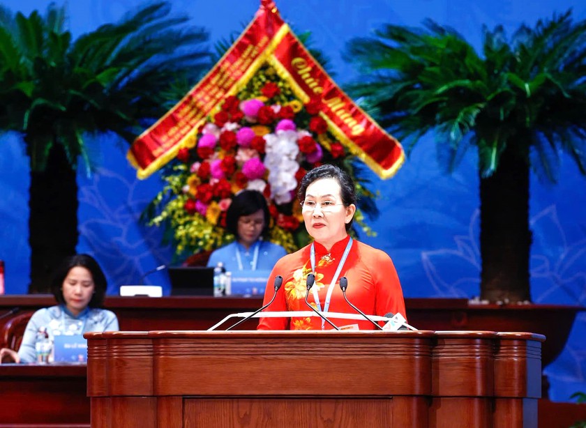 Khai mạc phiên trọng thể Đại hội đại biểu Phụ nữ toàn quốc lần thứ XIV, nhiệm kỳ 2026-2031 - Ảnh 3.