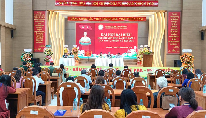 Đại hội Đại biểu Hội Khuyến học x&atilde; Bảo L&acirc;m 1 lần thứ I, nhiệm kỳ 2026-2031 - Ảnh 2.