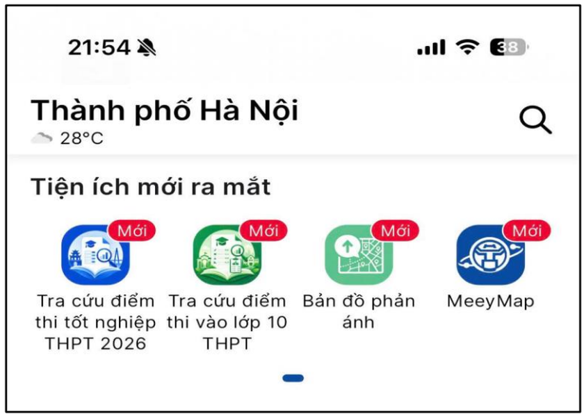 C&aacute;ch tra cứu điểm thi lớp 10 H&agrave; Nội tr&ecirc;n ứng dụng iHanoi - Ảnh 1.