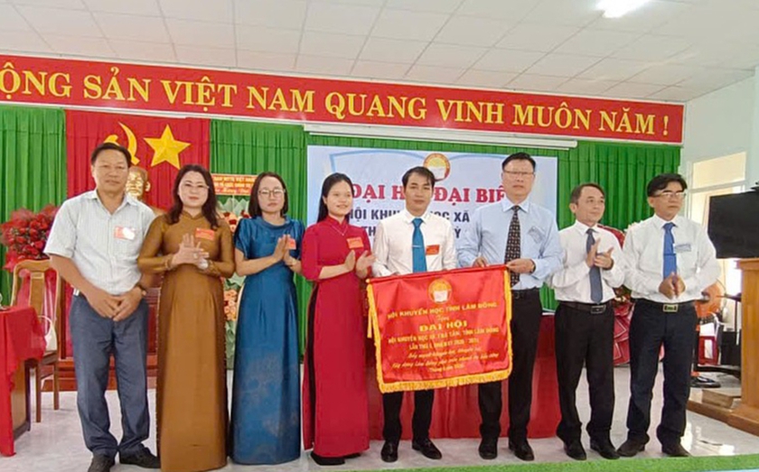 Đại hội đại biểu Hội Khuyến học x&atilde; Tr&agrave; T&acirc;n (L&acirc;m Đồng) khơi dậy tinh thần học tập suốt đời - Ảnh 1.