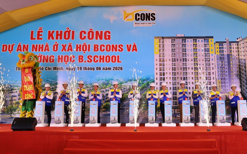 Khởi công hơn 800 căn nhà ở xã hội tại Thành phố Hồ Chí Minh - Ảnh 1.