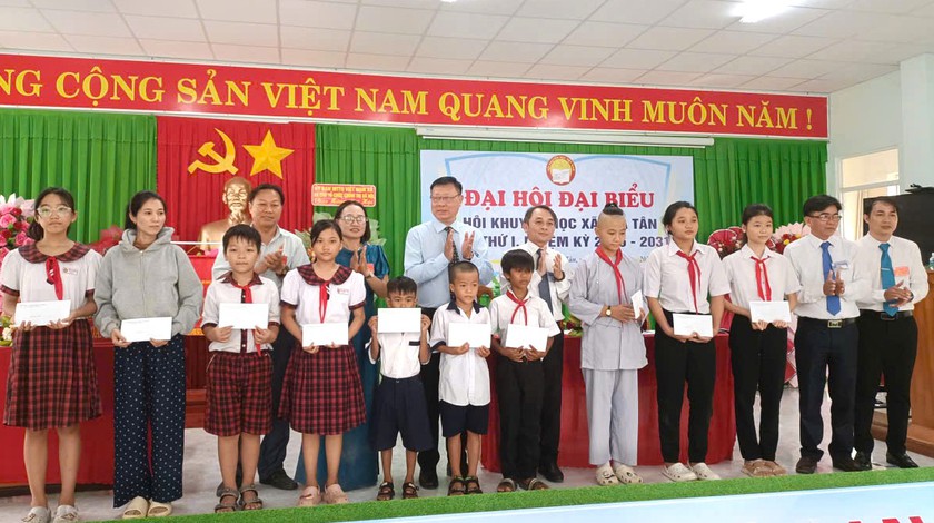 Đại hội đại biểu Hội Khuyến học x&atilde; Tr&agrave; T&acirc;n (L&acirc;m Đồng) khơi dậy tinh thần học tập suốt đời - Ảnh 2.