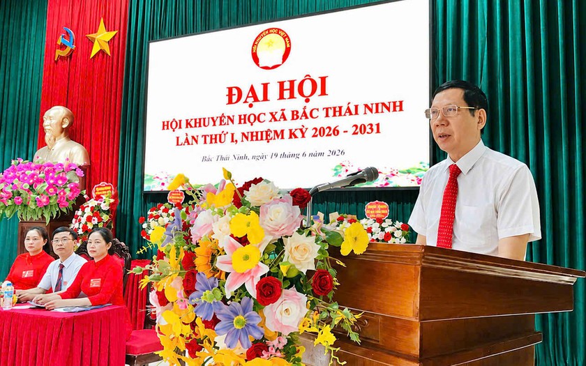 Hội Khuyến học xã Bắc Thái Ninh (Hưng Yên) ra mục tiêu xây dựng công dân học tập thời đại số - Ảnh 1.