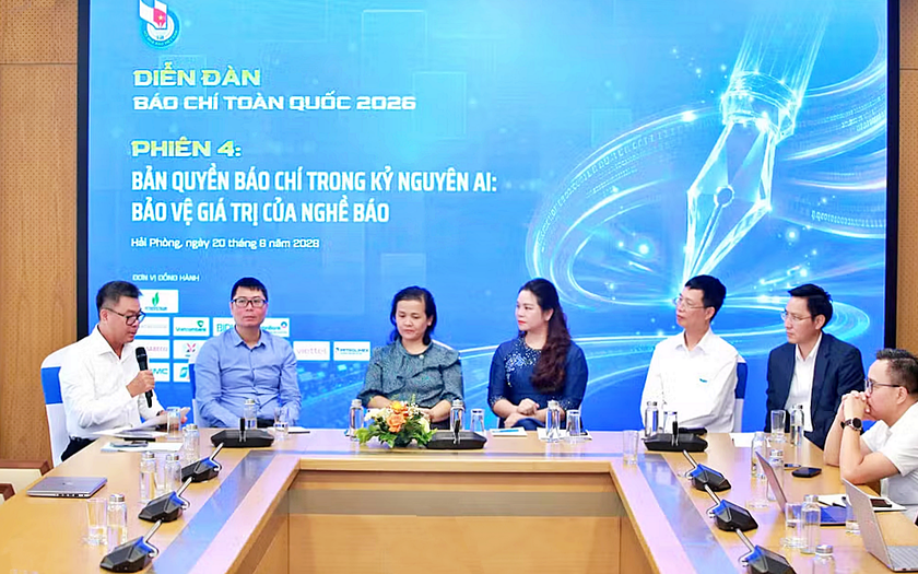 Bản quyền b&aacute;o ch&iacute; trong kỷ nguy&ecirc;n AI - bảo vệ gi&aacute; trị của nghề b&aacute;o - Ảnh 1.