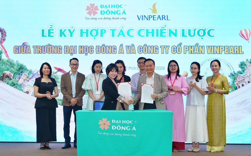 Thêm 2.000 sinh viên Đại học Đông Á làm việc tại hệ thống Vinpearl giai đoạn 2026-2029 - Ảnh 1.