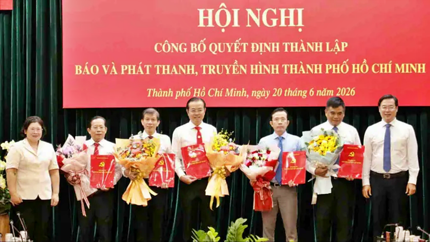 Công bố Quyết định thành lập Báo và Phát thanh, Truyền hình Thành phố Hồ Chí Minh - Ảnh 3.