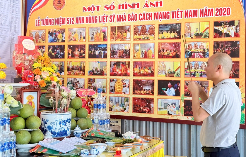 Lễ tưởng niệm 555 anh linh liệt sĩ nhà báo - Ảnh 3.